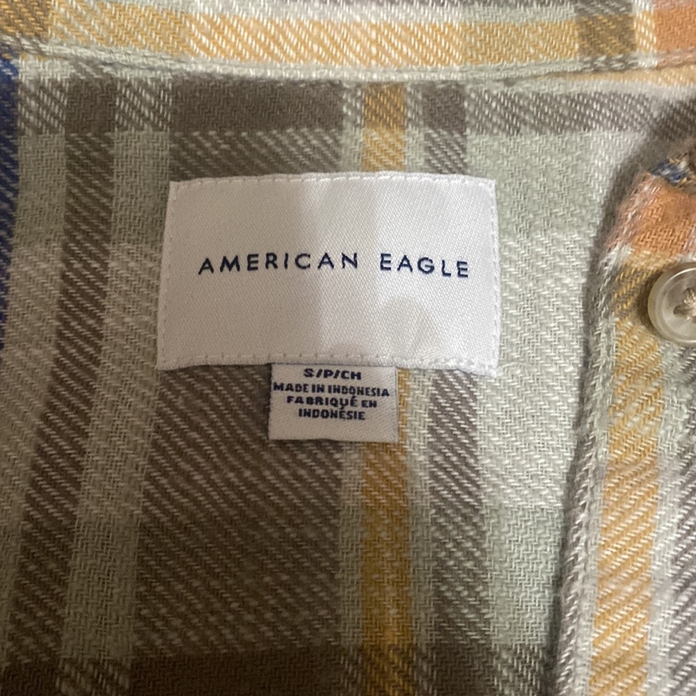 American Eagle Multicolored Flannel - image 2